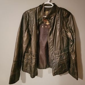 Womens Brown Leather Jacket